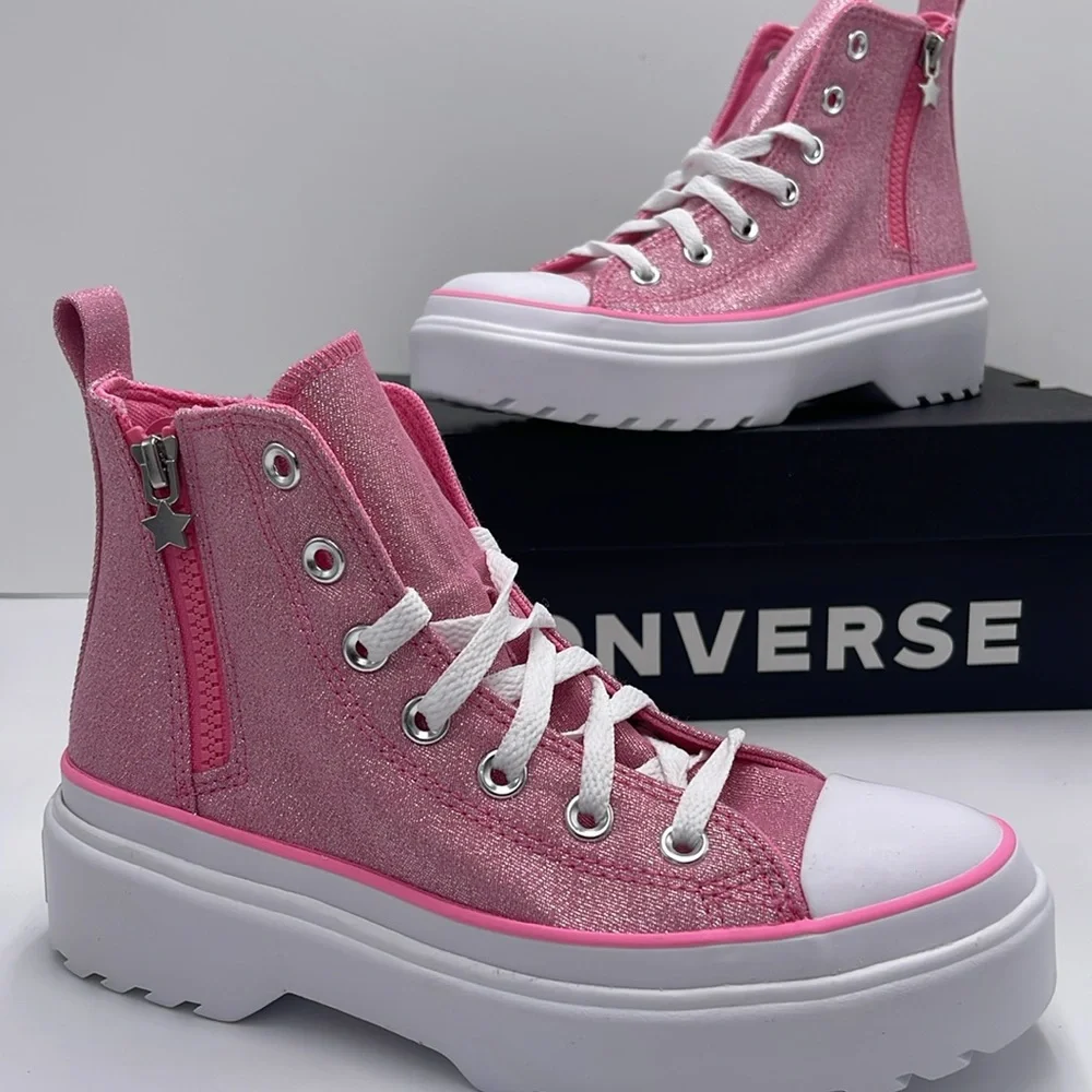 Converse WMNS A05230C
CTAS LUGGED LIFT HI OOPS PINK/WHITE/BLK Platform Sneakers - Picture 13 of 16